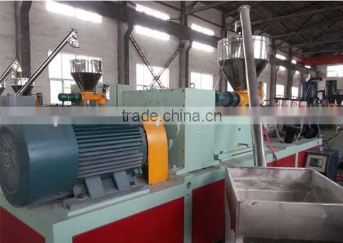 wood plastic decking machine with price / wood plastic profile extrusion high quality