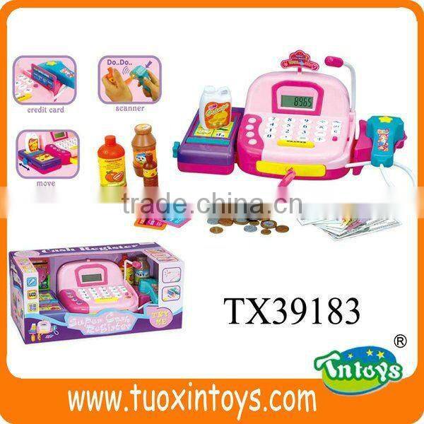 electronic toy cash registers for kids (music and light)