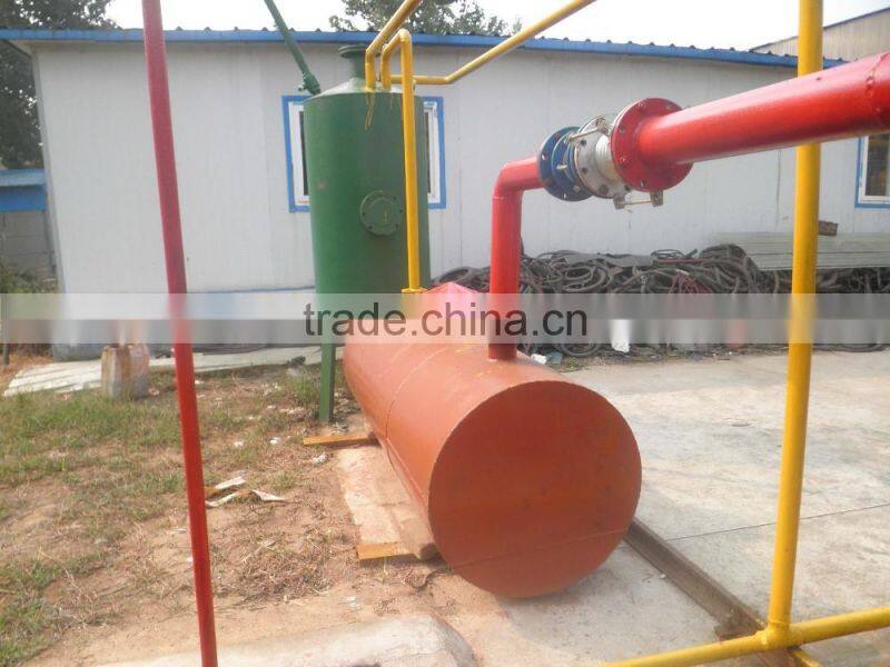 Anti-explosion 5TPD environmental Friendly waste tire recycling to oil pyrolysis plant
