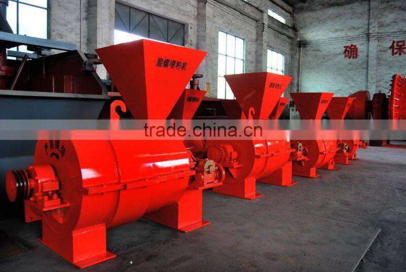 Coal pulverizer for coal powder production