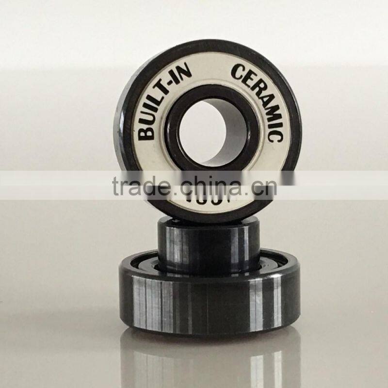 Built-In Si3N4 ceramic downhill skateboard bearings, downhill skateboard