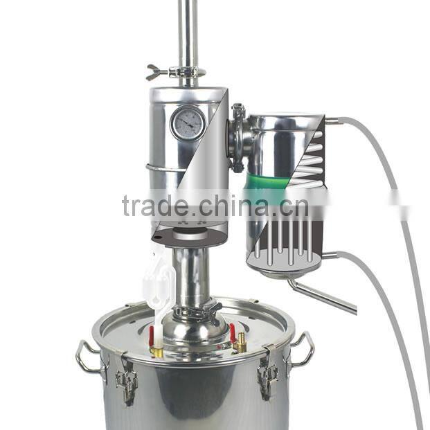 Multifunction!45L Household Stainless Steel Alochol Distiller For Sale Home Wine Distiller Distillation/Brewing Device