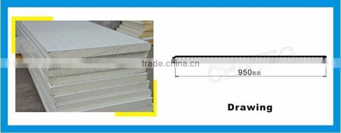 Cheap price roof wall pu foam sandwich wall panel