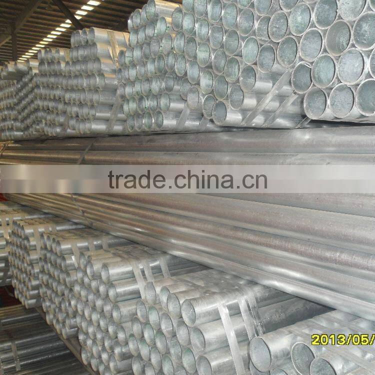 Galvanized/ Color Coated Steel Pipe Manufacture in China