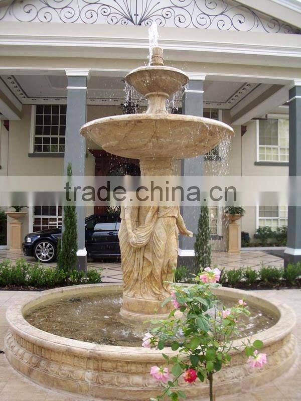 Best price outdoor water fountain,marble fountain