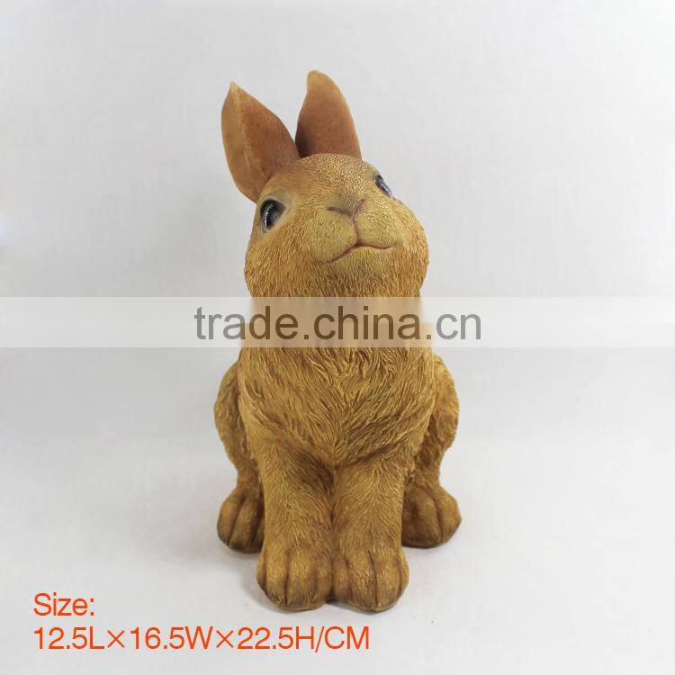 Resin rabbit statues garden decoration
