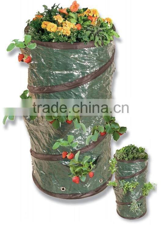 High Cost-effective PE Pop Up Strawberry Planter Bag