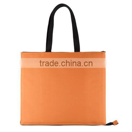 summer foldable cooler bag with handle for promtional