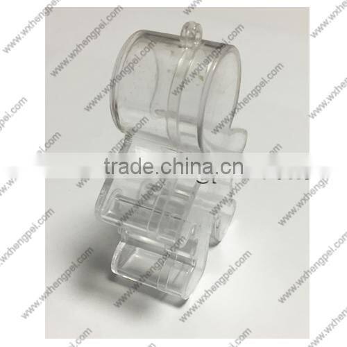 Cleverish portable cute transparent human shape plastic storage jewelry wedding box kit