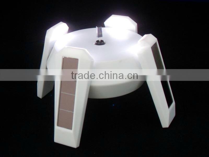New arrival Made in china Solar power acrylic rotating solar display