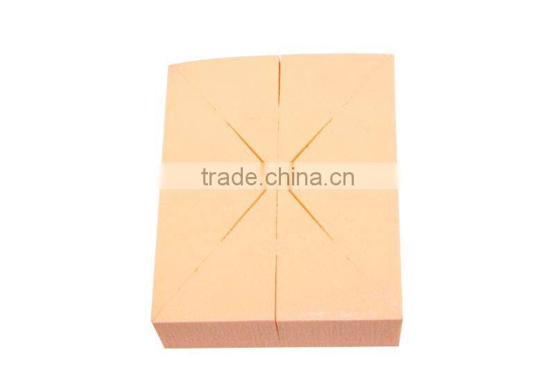Cosmetic powder puff 2014 100% Natural White Latex Powder Puff Makeup Sponge