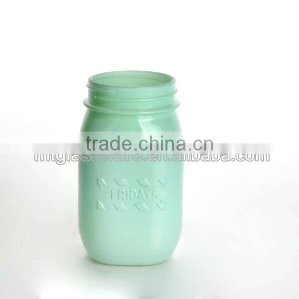 high quality glass mason jar glass vases for home decoration