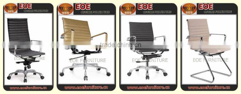 factories in china pu/pvc leather metal frame office chair
