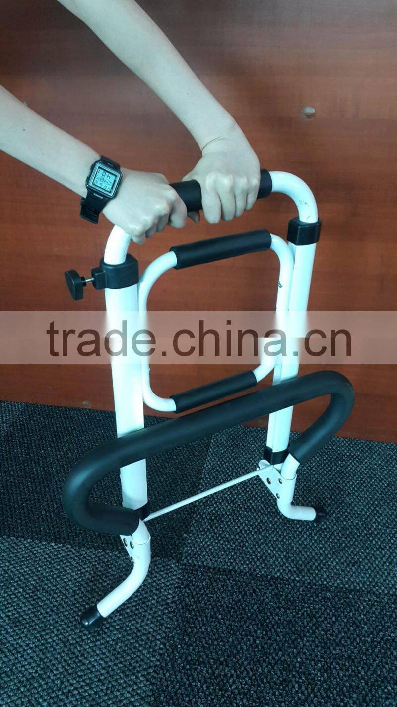 EASY TO STAND UP FOLDING 3 tier level HAND RAIL FOR CHAIR, BED AND TOILET