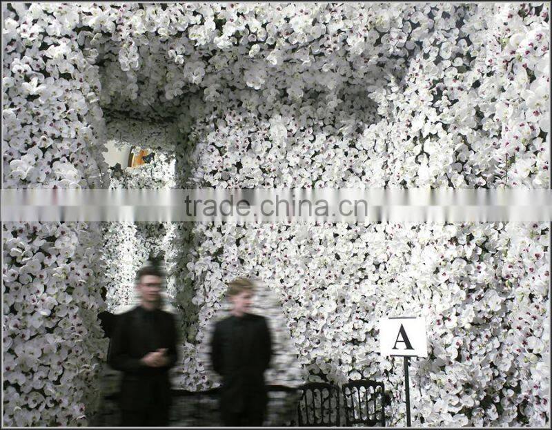 Meeting room decorative floral wall