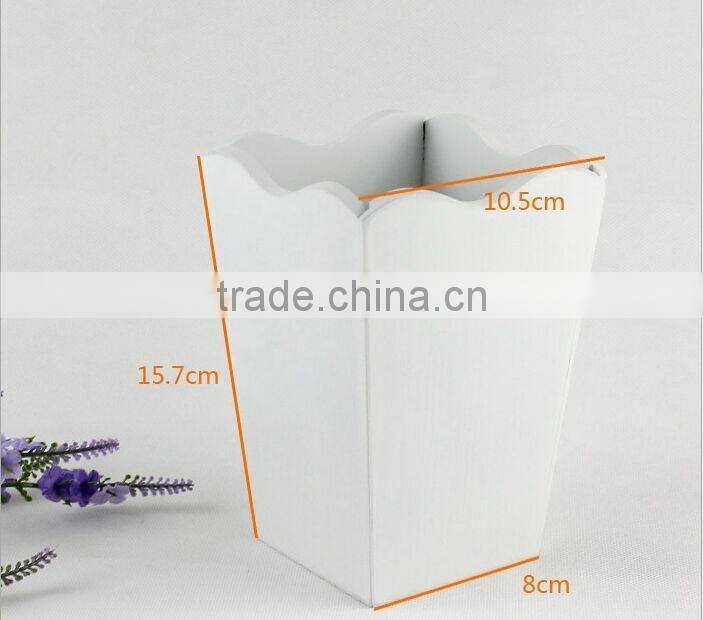 2015 custom cheap wooden vase