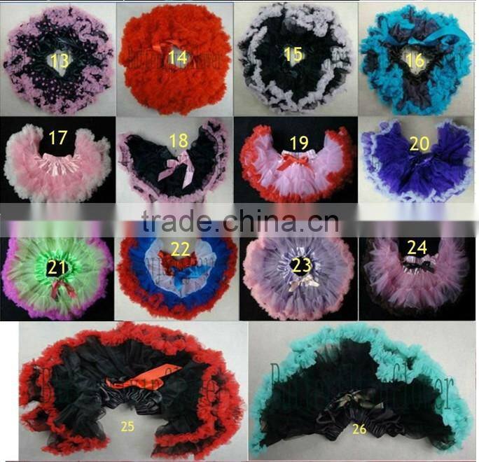 Turquoise Hot Pink Stylish Girl's Summer /Spring Wear Skirts Fashin style kids wear summer 2012