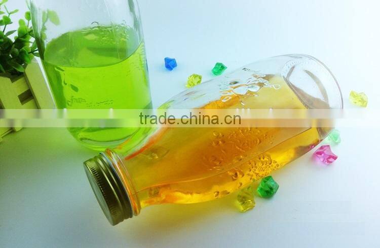 1L 300ml 10OZ glass yogurt container glass juice bottle