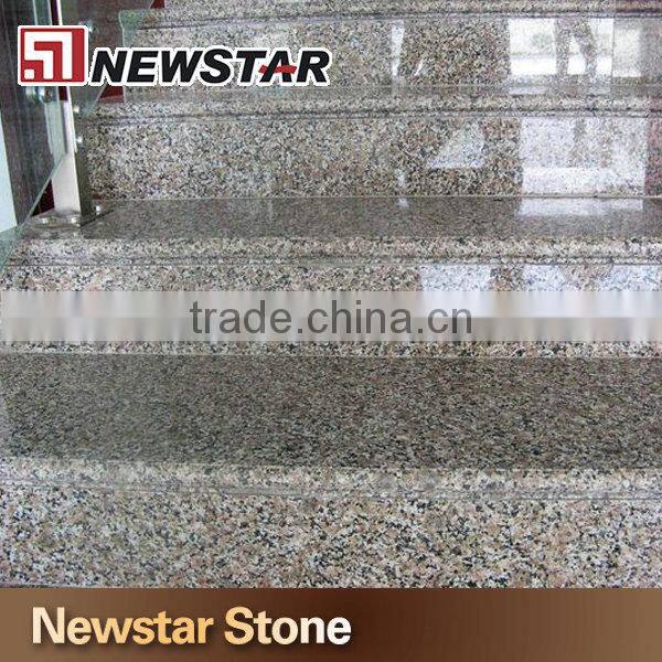 Chinese economic granite stair step,granite stair tread