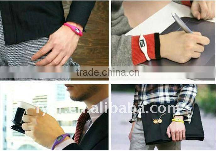 silicone ion sports watch silicone strap super thin silicone watch