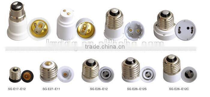 CE approved porcelain E27-E40 lampholder adapter/converter/lamp base adapter