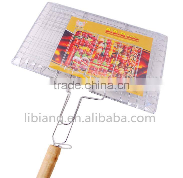 Stainless steel bbq wire mesh barbecue wire grid for barbecue