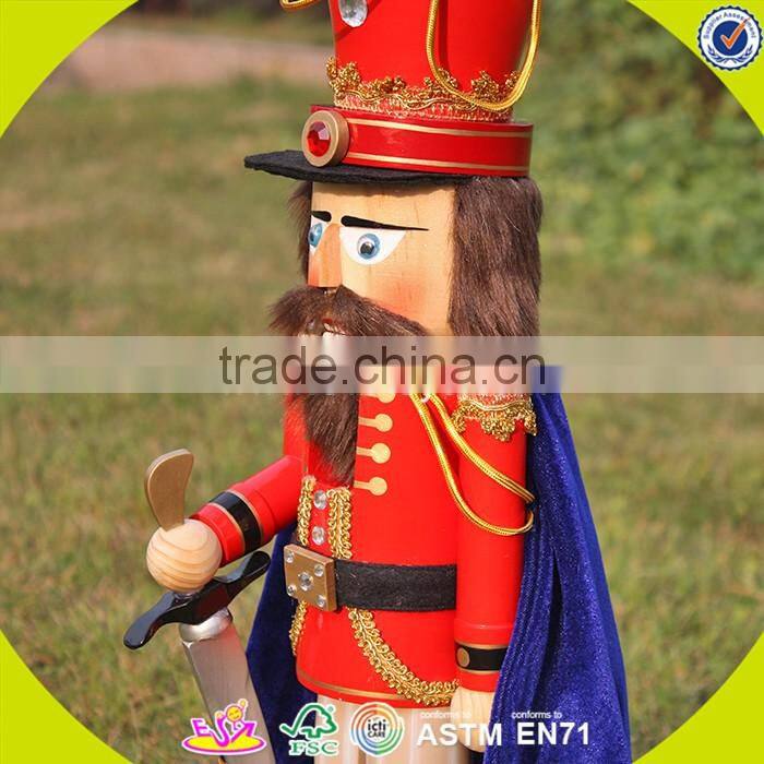 2017 New design wooden nutcracker suite Christmas decoration wooden nutcracker suite best wooden nutcracker suite W02A250