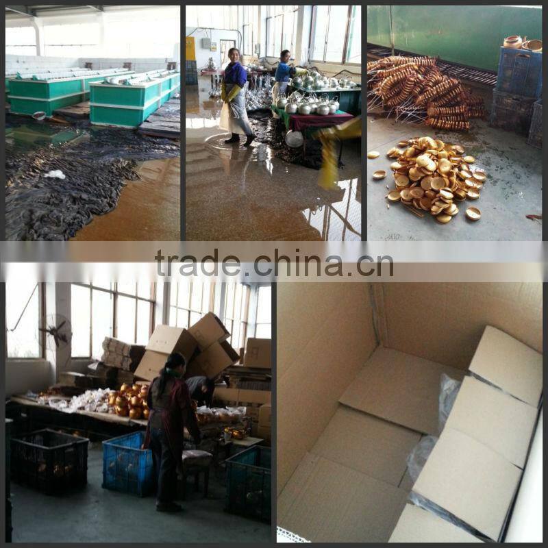 1.0L-10L hot Aluminum Yellow Kettle with inserted spout for sales