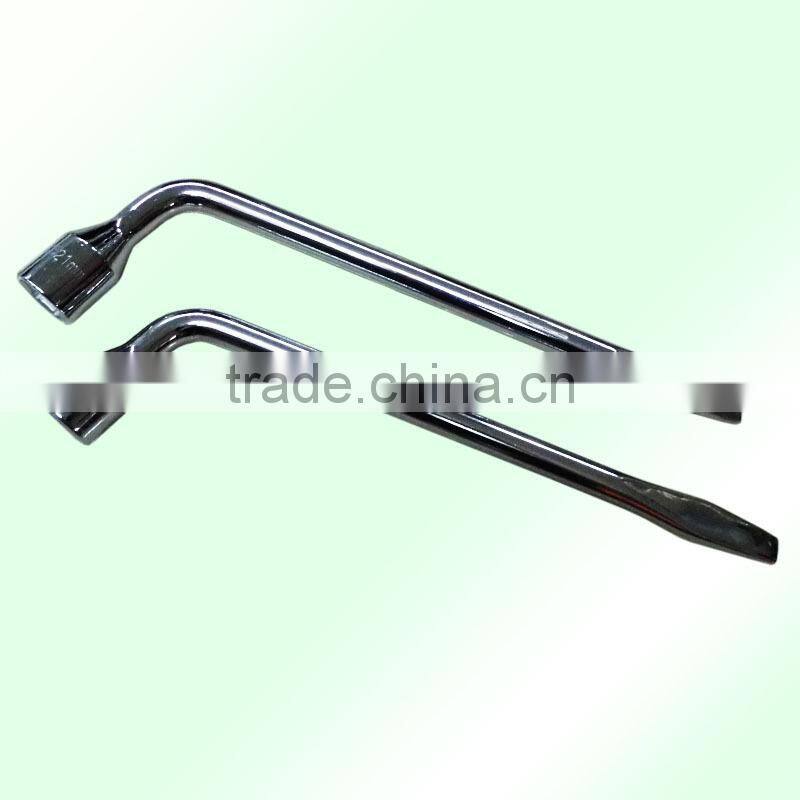 D5074 carbon steel L type mirror surface socket wrench/spanner