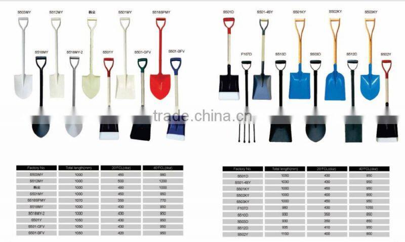 Carbon Steel Handle Spade From Guangzhou Supplier