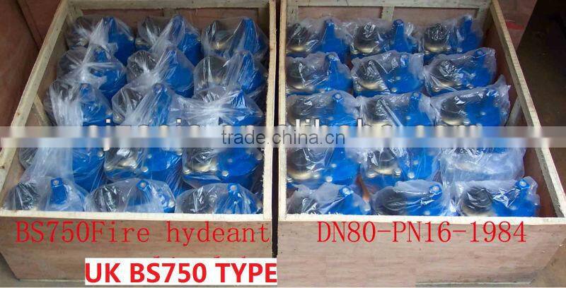 BS750 type II fire hydrant