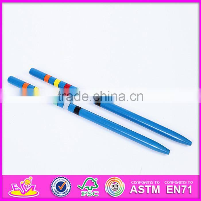 2016 Outdoor garden 6 player funny children wooden croquet mallet W01A171