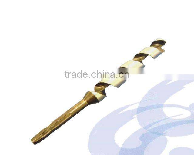 20*200mm Black Finished Polished Blade hard Carbon Steel Wood Auger Drill Bit for Woodworking Tools