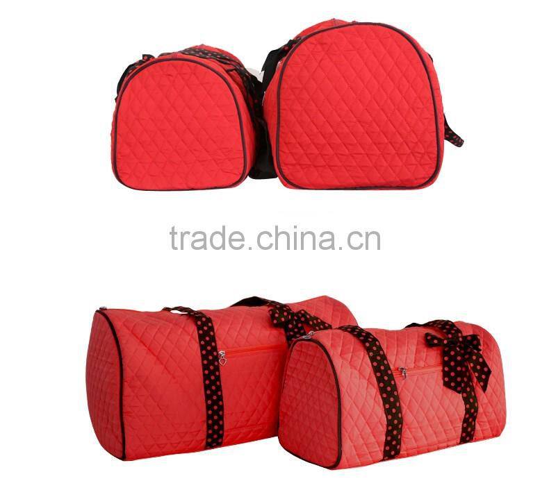 Beautiful bow mommy tote bag mommy duffel bag