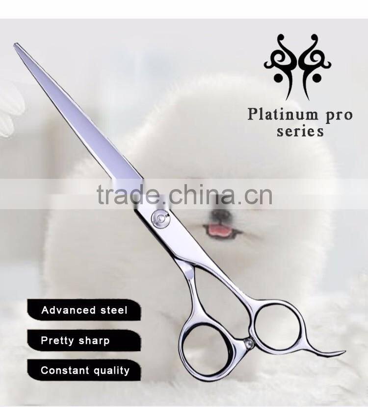 7.0 Inch Pet Grooming Hair Cutting Scissors, Barber Scissors Razor Edge Stainless Steel,
