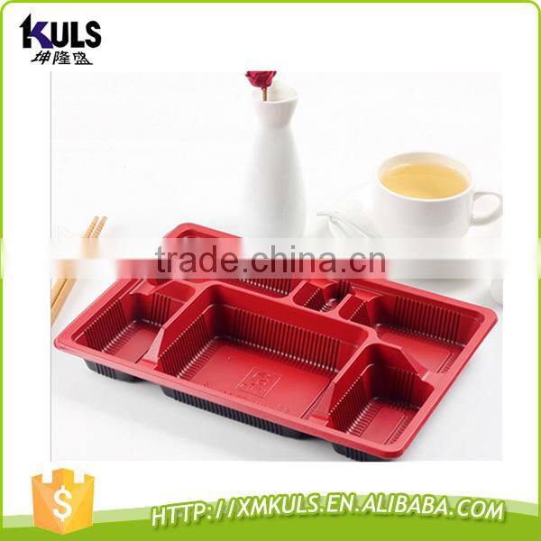 Disposable plastic packing box food plastic lunch box