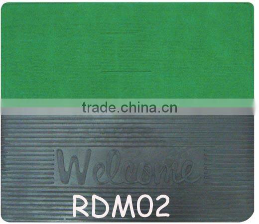 Rubber Bath mat with two colors