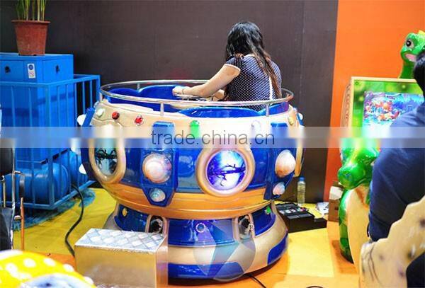 Kiddie Disco classic go round kiddie rides coin operated promotion funny rotate ridding colorful disco game machine
