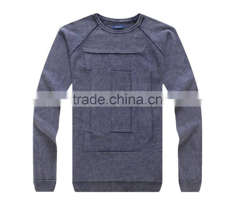 new design cotton men winter cotton sample sweater