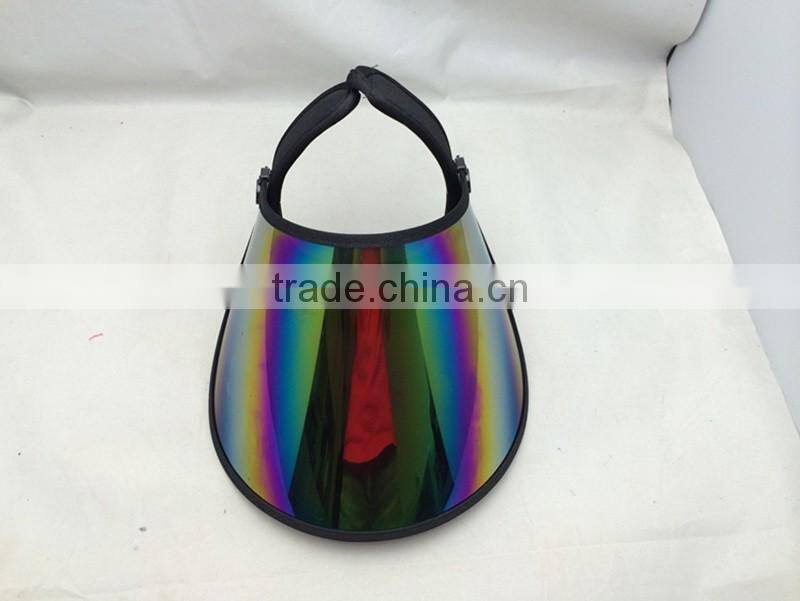 Hight Quality PVC Cap /Hat Cool Unisex Empty Hat Plastic Sun Hat