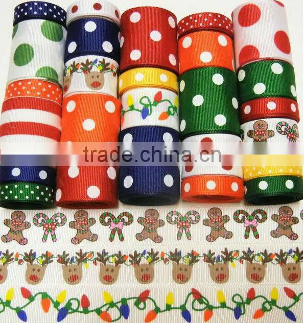 2014 wholesale brand name custom printed ribbon for garment package