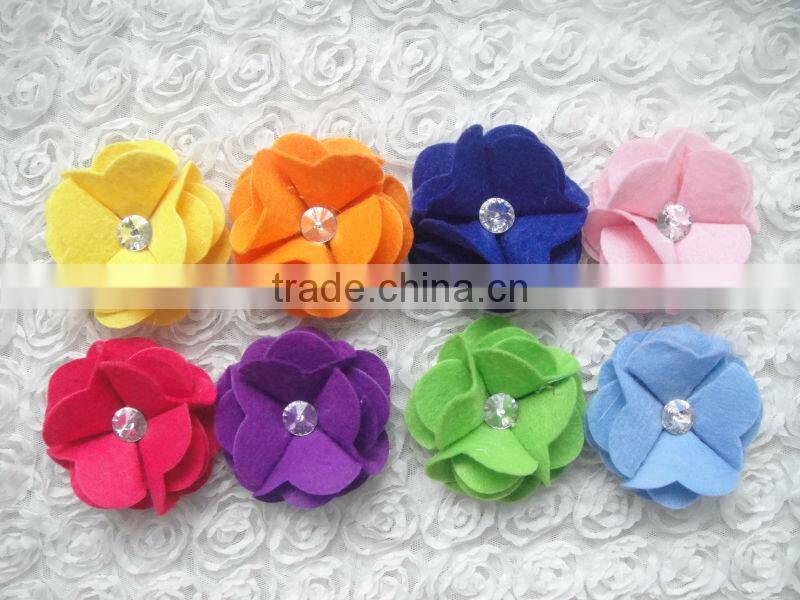 Beautiful fashion accessories for clothes artificial flowers for headbands