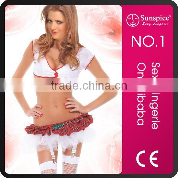 Fahionable sexy hot nude nurse doctor costume for mature girls