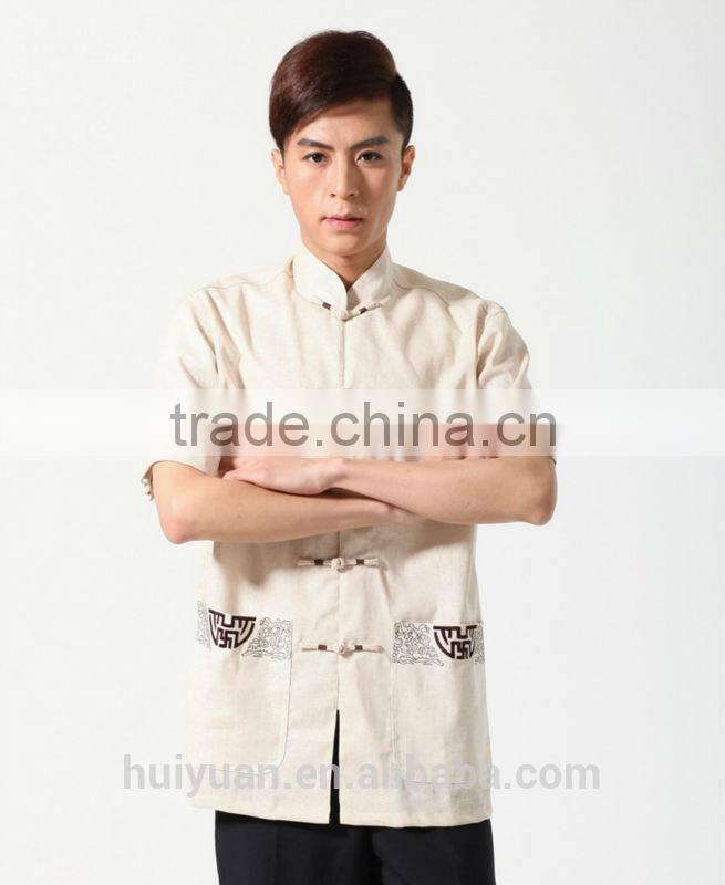2014 chinese style hotel doorman uniform top + trousers
