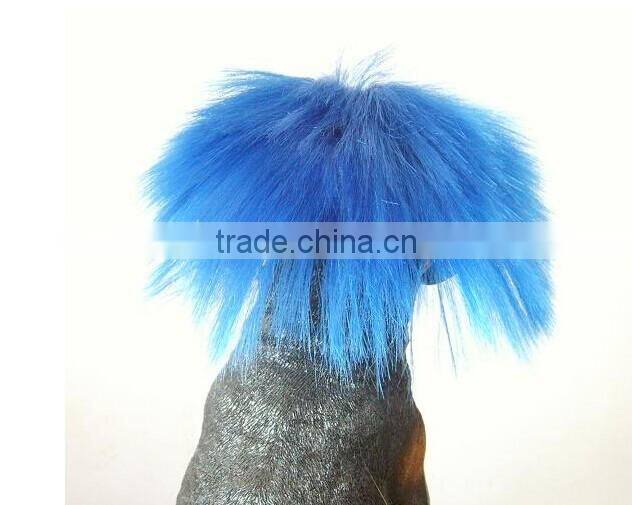 Blue amazing wig pet dog cat Wigs handsome pet wig