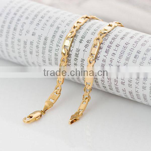 popular fashion silver chains necklace