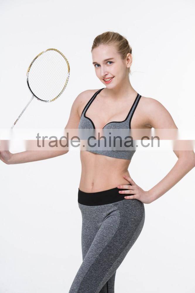 Last design custom blank running sports bra top