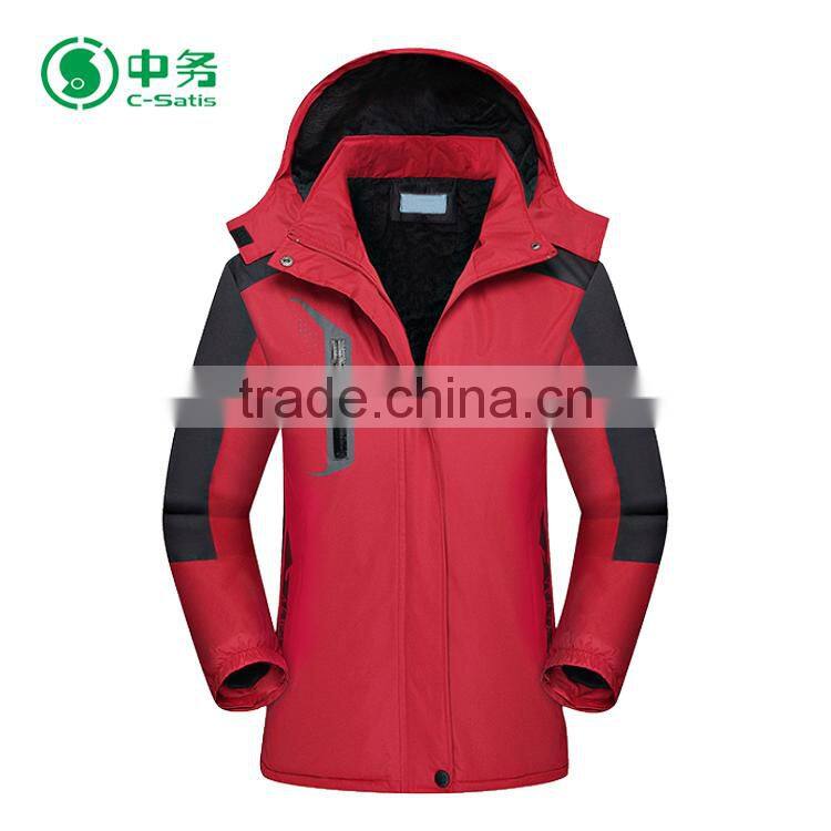 2017 Fashion Custom Logo Winter Waterproof Snowboard Clothing Women Ski Jacket