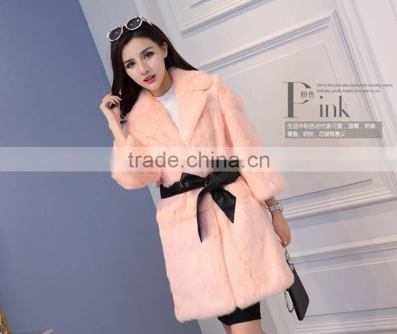 Hot selling women fur vest from china with low price fpc-308