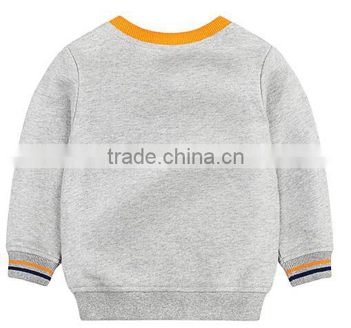 Baby Boys Fashion High Quality Fleece Hoodie Emboridery Cartoon Dinosaur Cute Sweatshirt